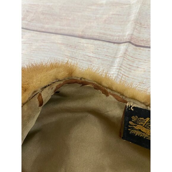 Vintage Thelanadian Fur Shop Worchester Mass Mink Fur Wrap - Medium - Picture 10 of 14